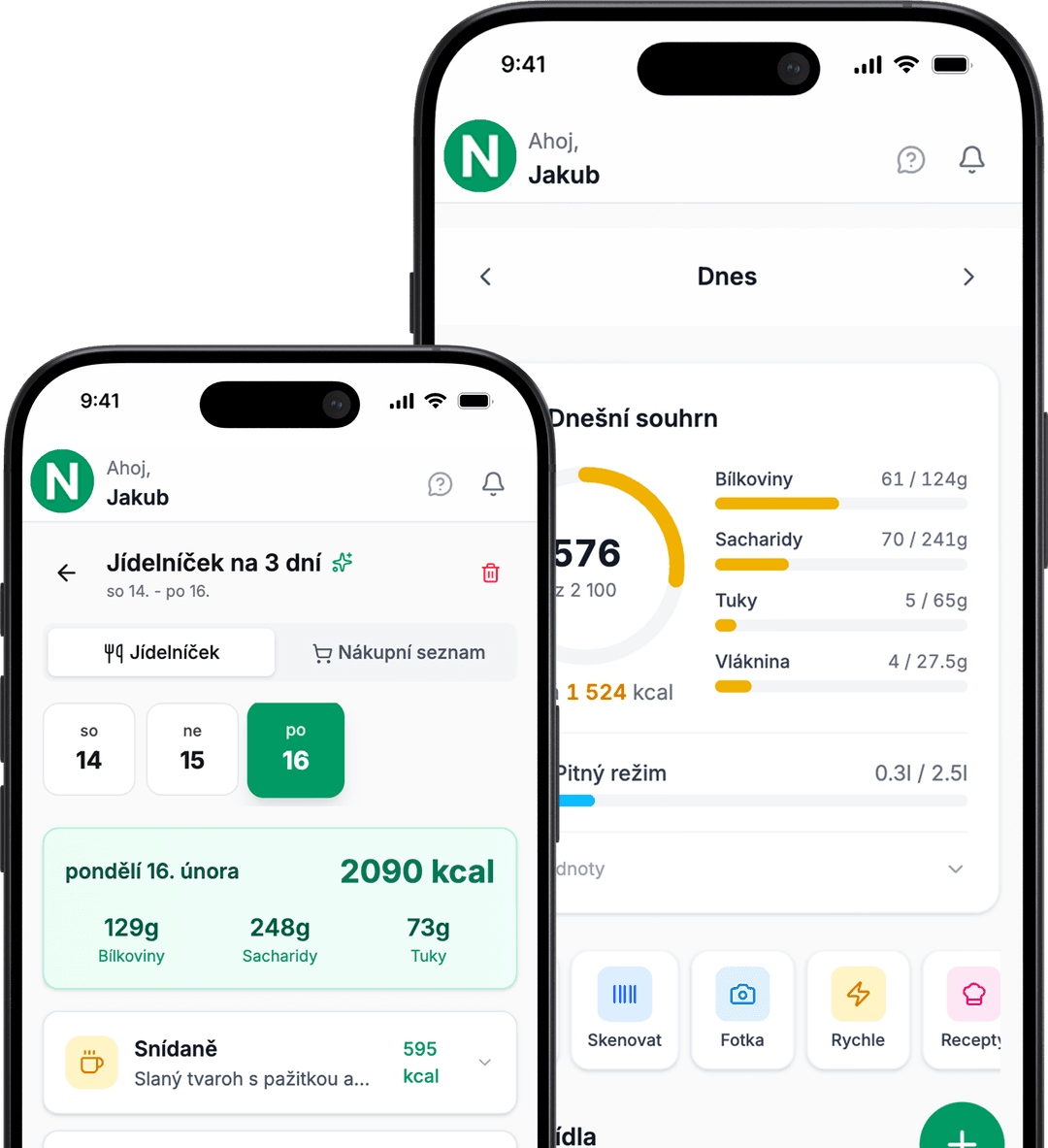 Nutiqo aplikace na hubnutí